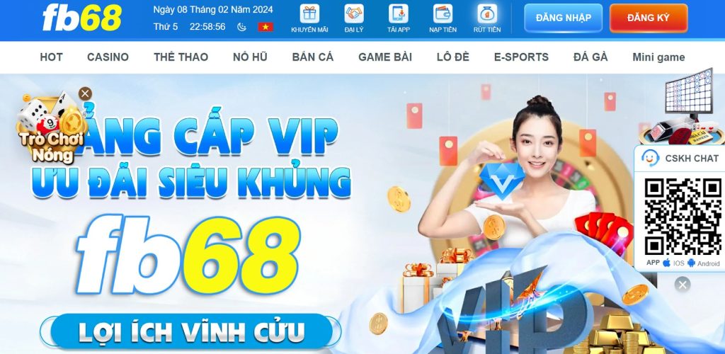 Điều kiện đăng nhập FB68